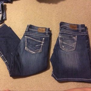 BUCKLE CAPRIS AND SHORTS