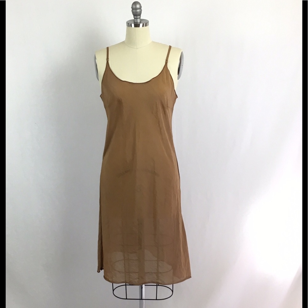 CP Shades Faye Slip in Cotton/Silk - Teak