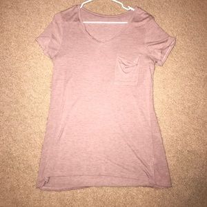 Plain V neck