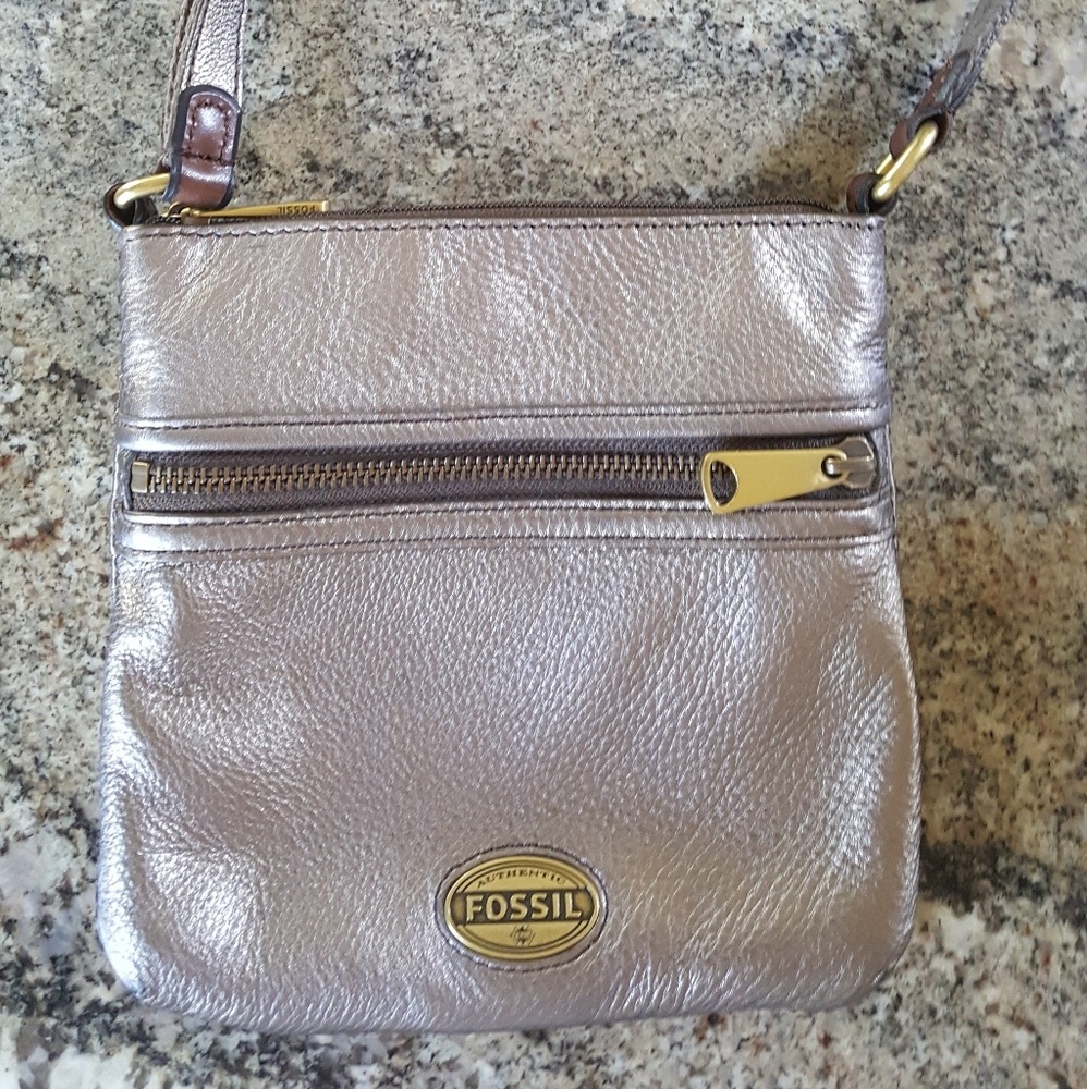 FOSSIL genuine leather crossbody bag