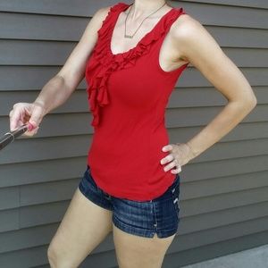 Red Mossimo tank top size small