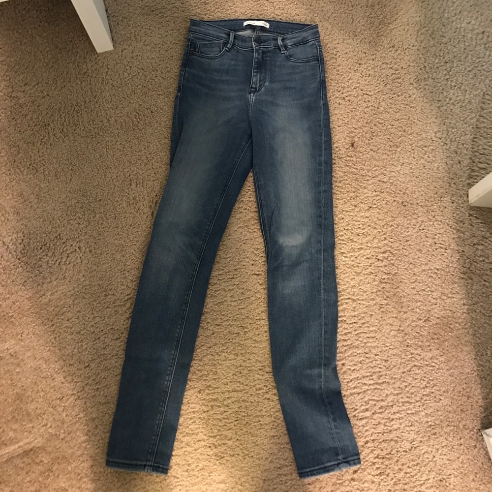 ZARA HIGH WAISTED JEANS