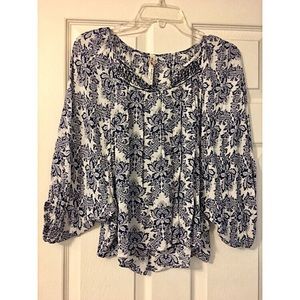 FLOWY BOHEMIAN SHIRT