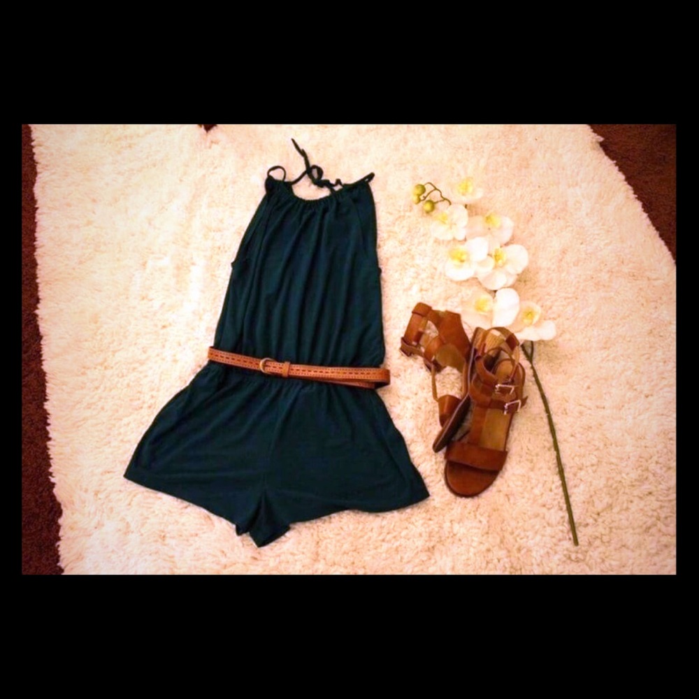 Gorgeous green romper