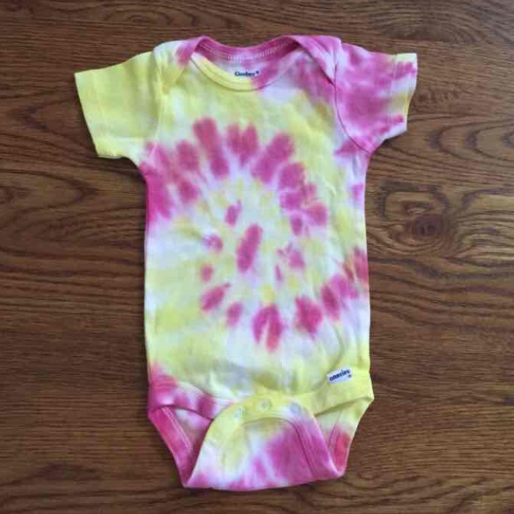 Summer Tie Dye onesie
