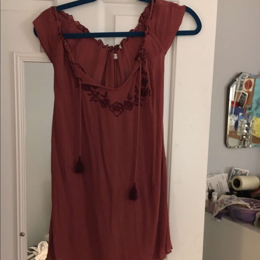 Free people embroidered tunic