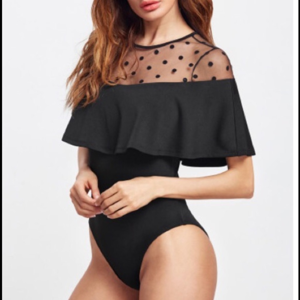 Black bodysuit never been worn
