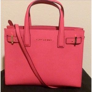 Saffiano leather tote