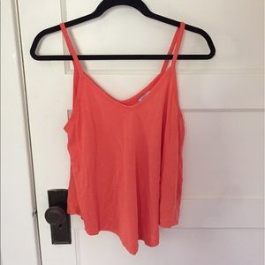 Flowy Orange Tank Top