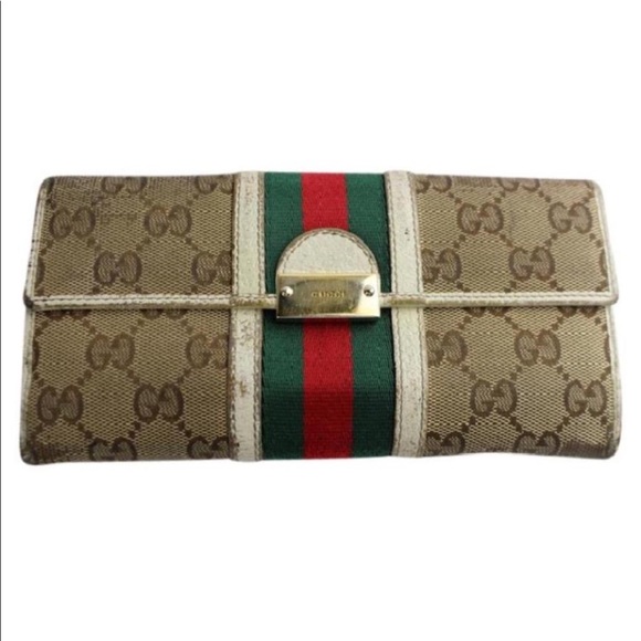 Gucci Monogram Wallet - Picture 1 of 3