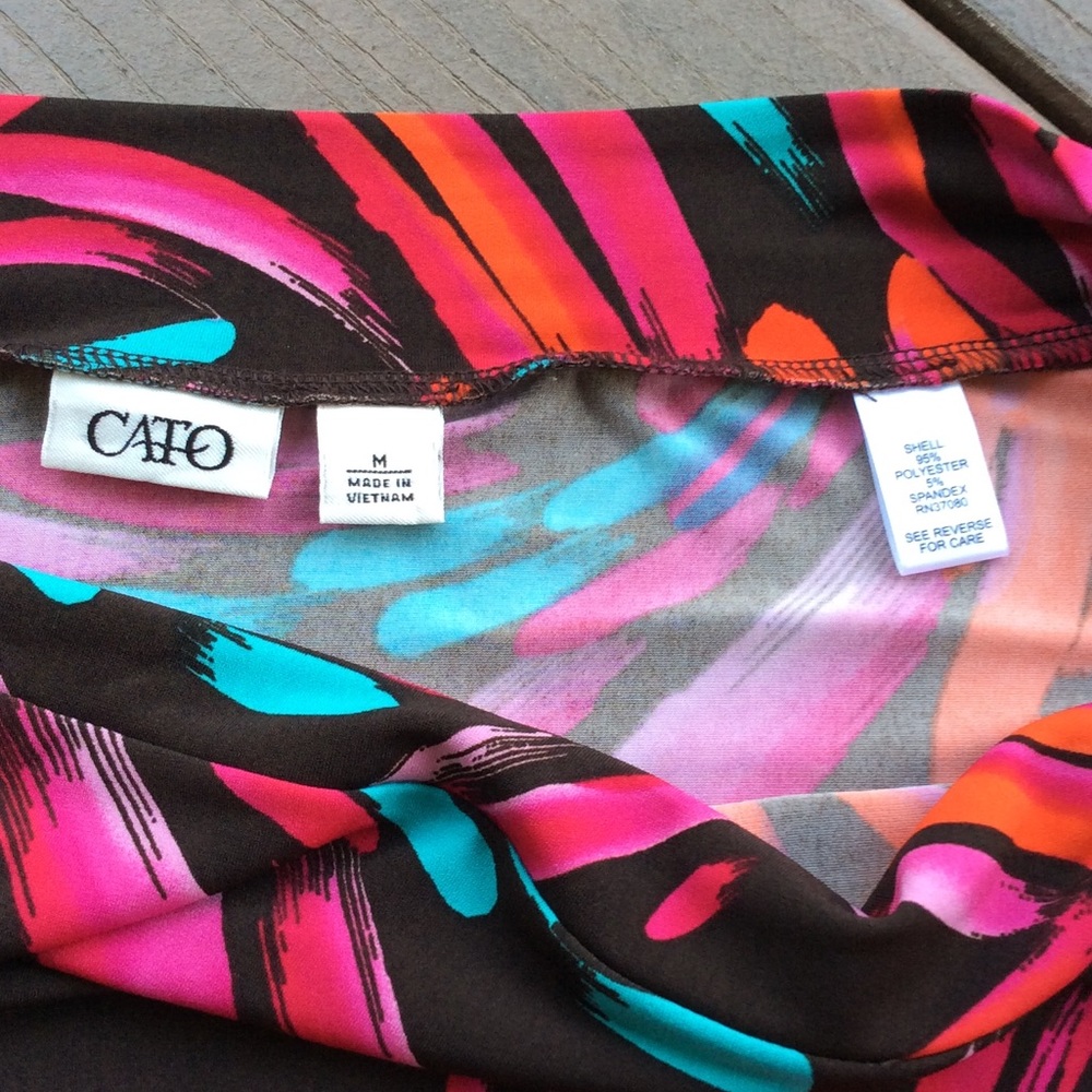 NWOT skirt and top set, M skirt, L top. Cato 12/14 - Picture 4 of 6
