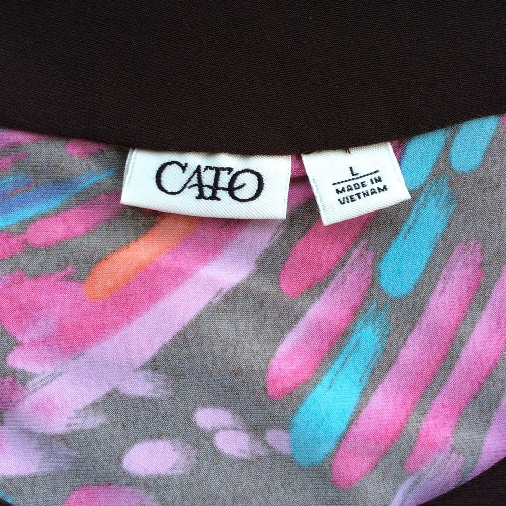 NWOT skirt and top set, M skirt, L top. Cato 12/14 - Picture 6 of 6