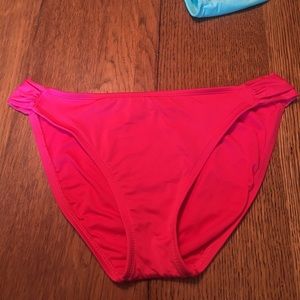 NWOT Mossimo Pink Bikini Bottoms