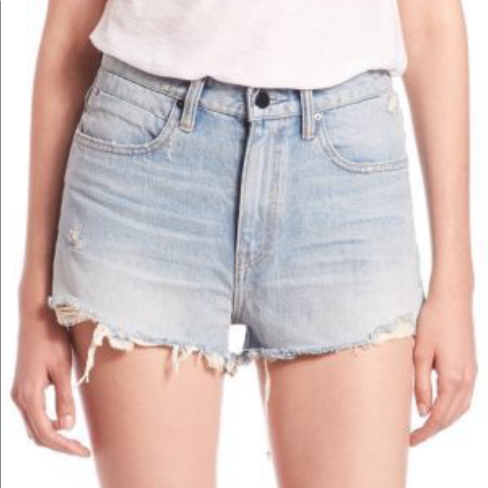 Brand New Alexander Wang Denim Shorts