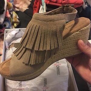 Minnetonka Moccasin wedges
