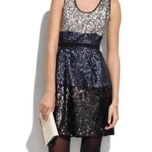 Madewell sequined dress. Worn once!