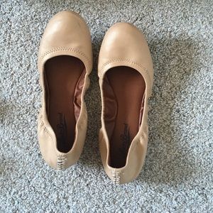 Lucky Brand leather flats