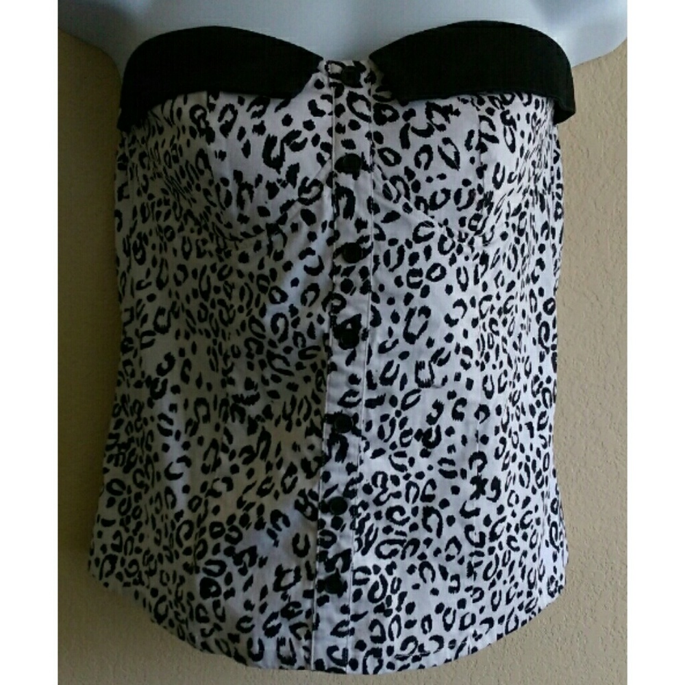 Torrid Animal Print Bustier Size 0
