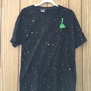 Rip n dip alien galaxy tee