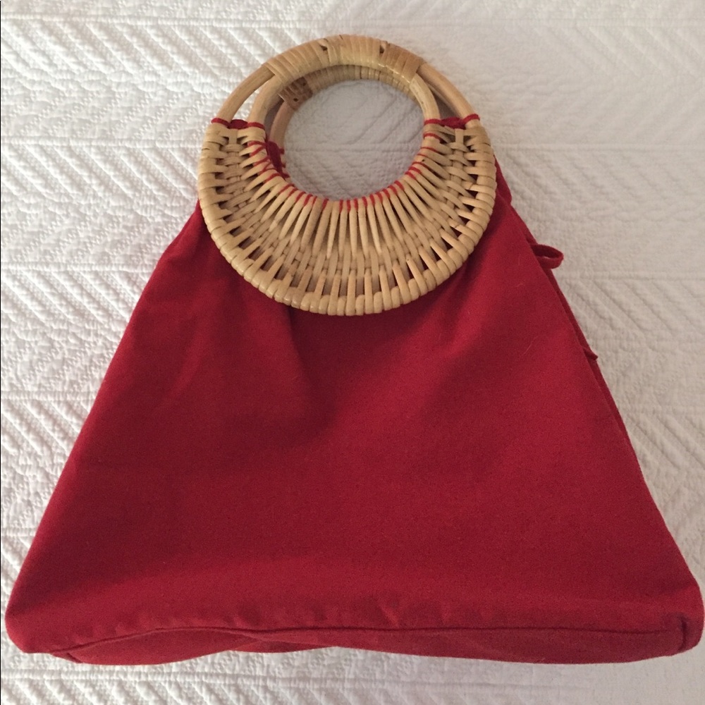 Banana Republic Red Tote