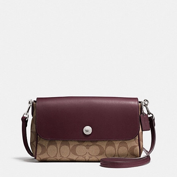 36 off Coach Handbags Reversible Crossbody In Signature Coated