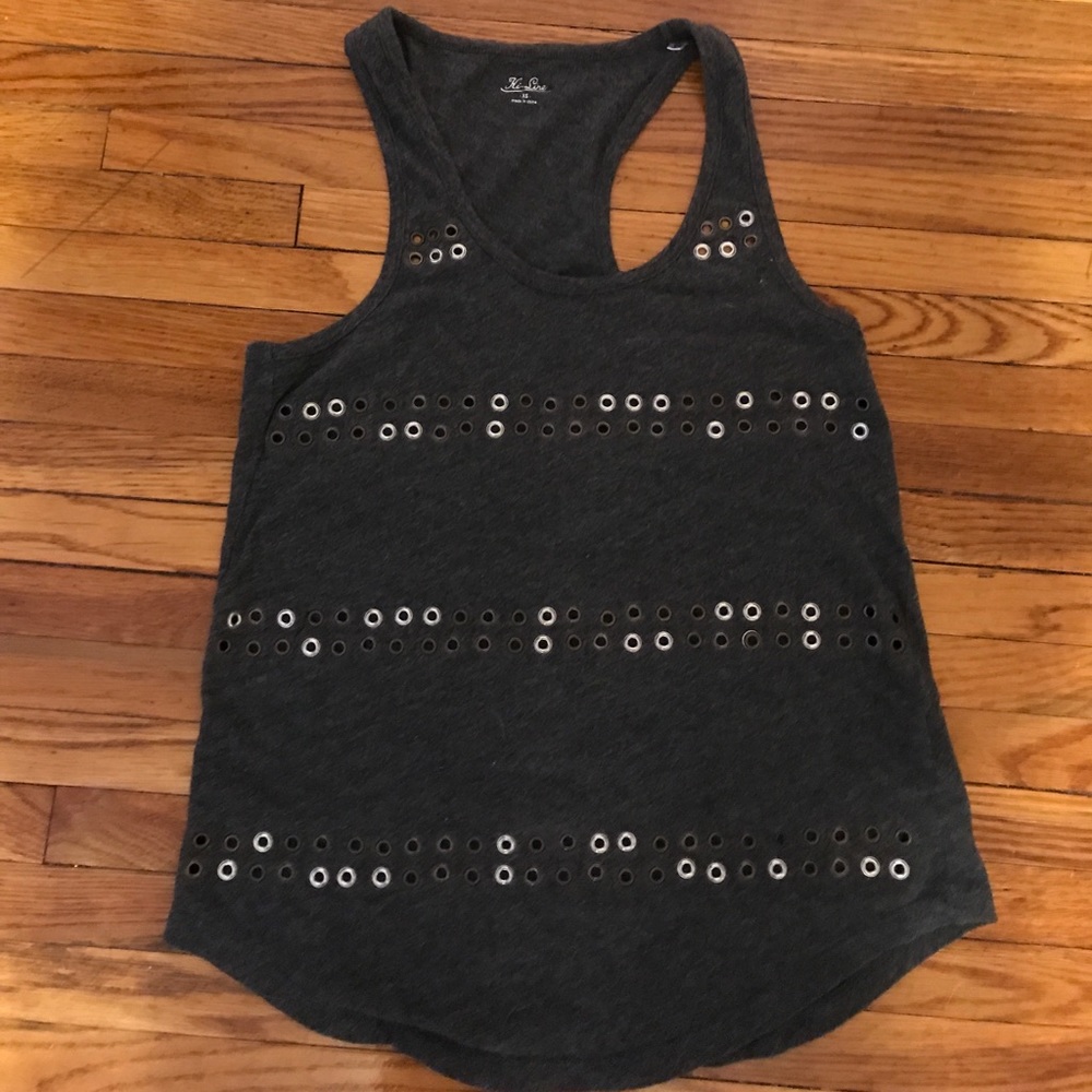 Madewell Racerback Grommet Tank