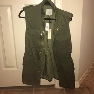 Nordstrom Thread & Supply Olive green vest