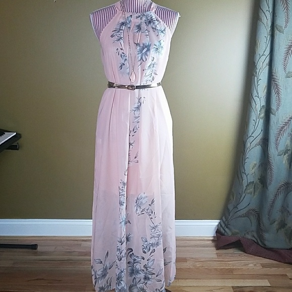 Blush Bohemian Floral Maxi Dress - Picture 3 of 5
