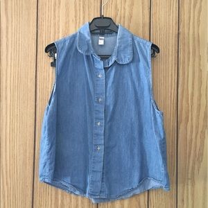 American apparel denim shirt