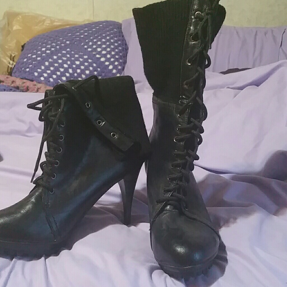 Sz 8.5 Bumper brand-stiletto style Boot