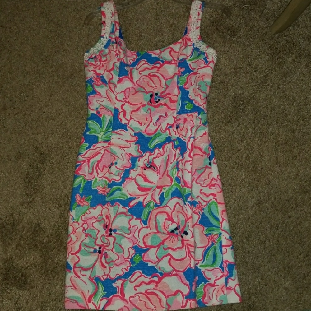 Floral Lilly Pultizer lucky charm dress