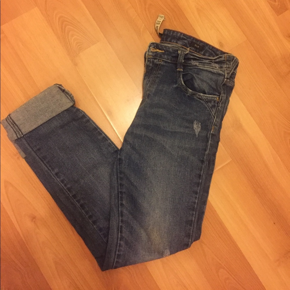 Zara slim/bootcut jeans
