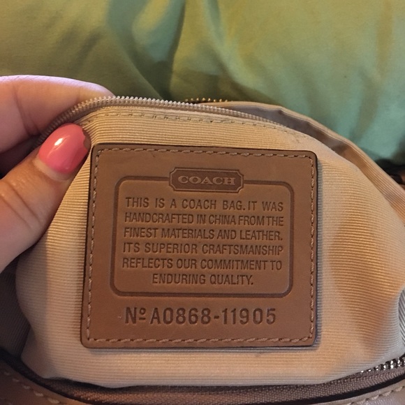 Coach Small Satchel Bag - Picture 4 of 4