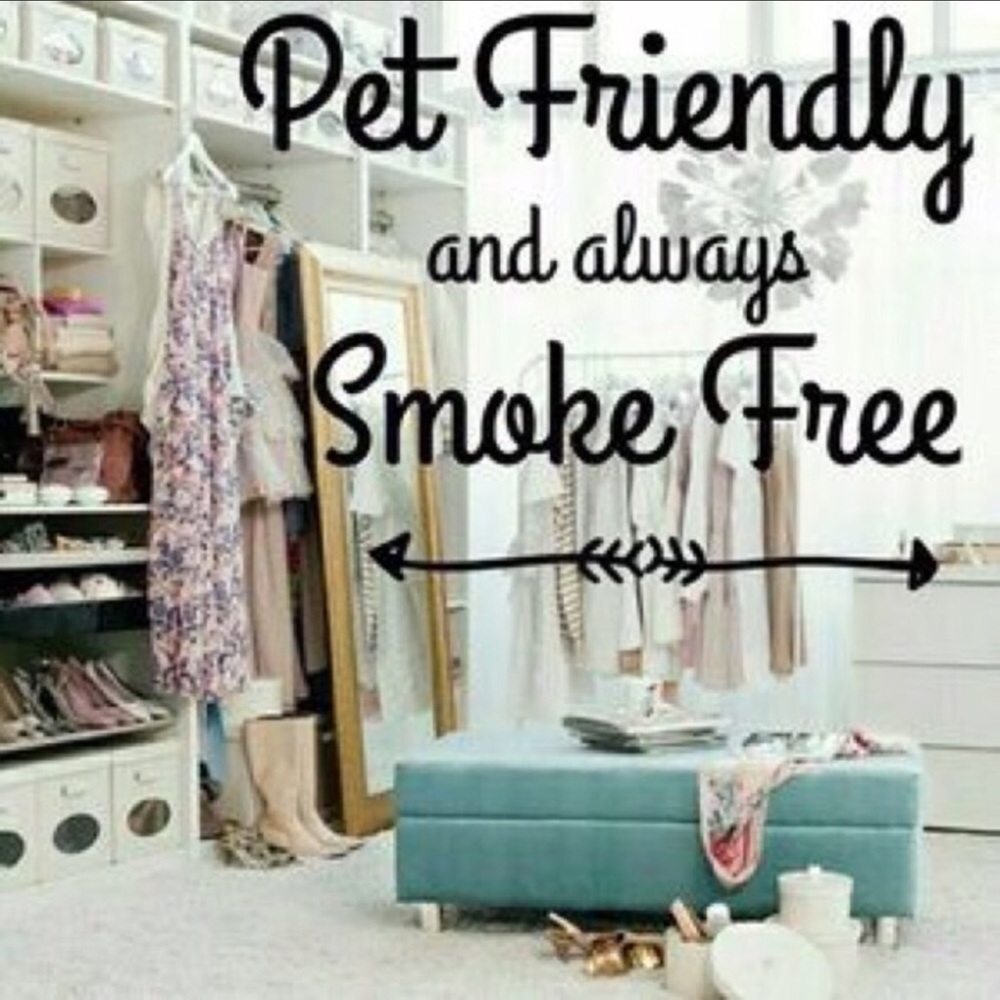 Welcome to my closet!
