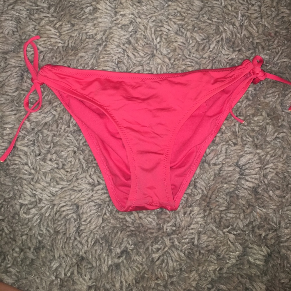 coral bikini bottoms