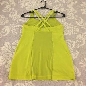 Lime Green Lululemon Tank