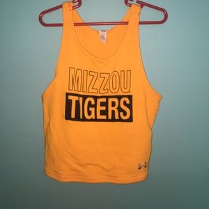 Mizzou Tigers crop top