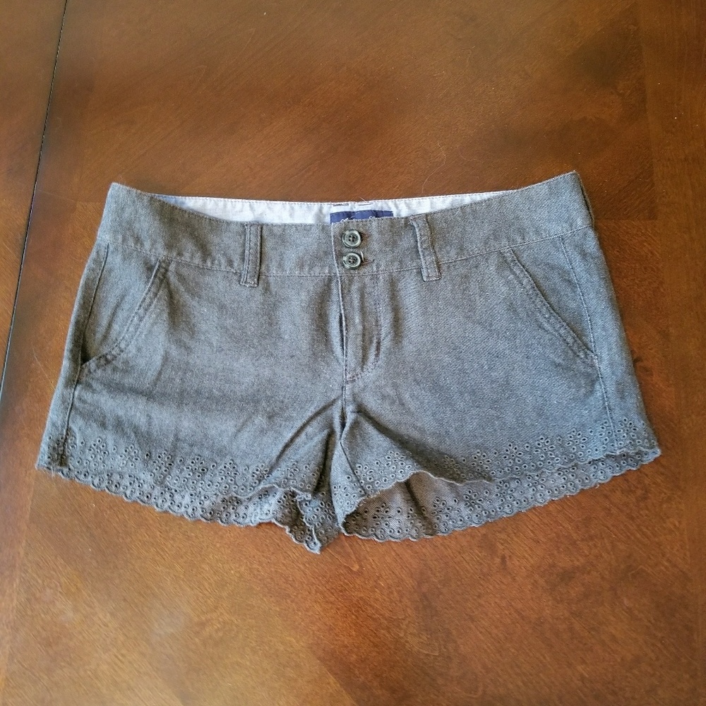 Gray Fashion Shorts