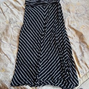 Maternity maxi skirt