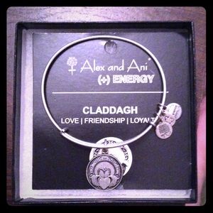 Brand new Alex and Ani Claddagh bracelet!