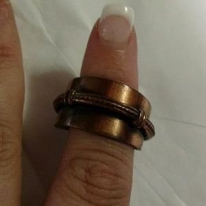 Vintage Solid Copper Ring Made In West Germany