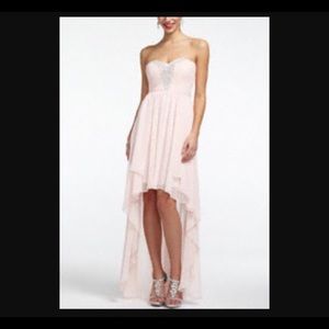 Pink above the knee dress