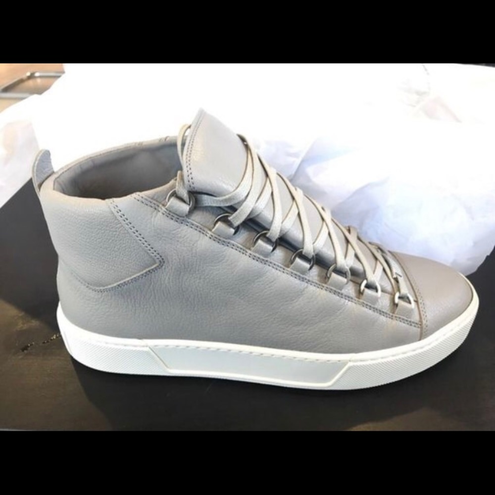 Grey Balenciagas