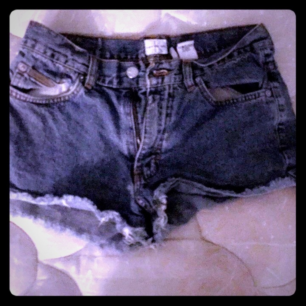 Distressed Calvin shorts