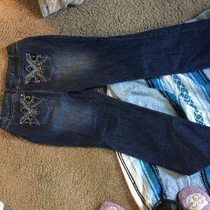 Boot cut jeans