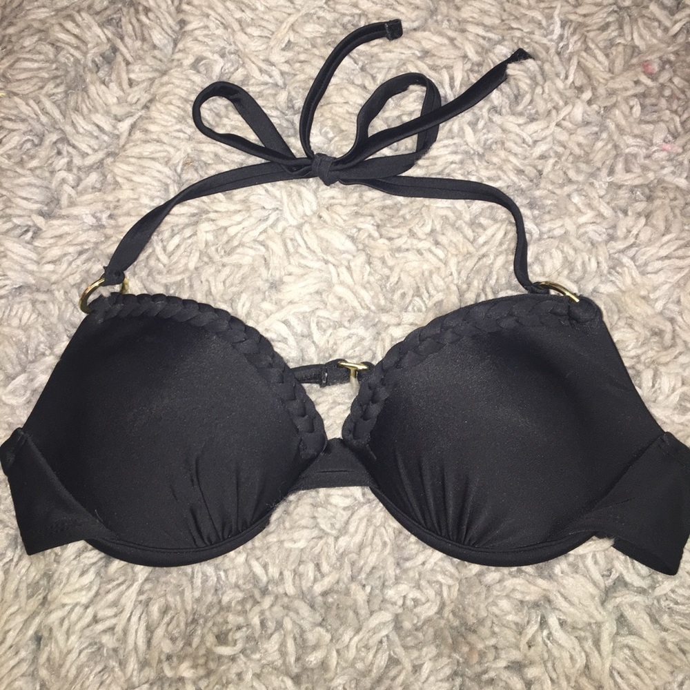 Black Swim Top