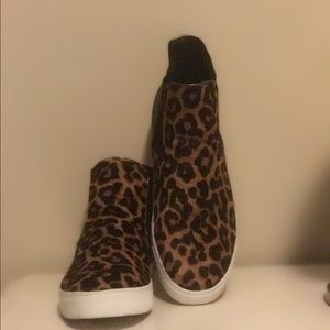 Sam Edelman suede high-top sneaker