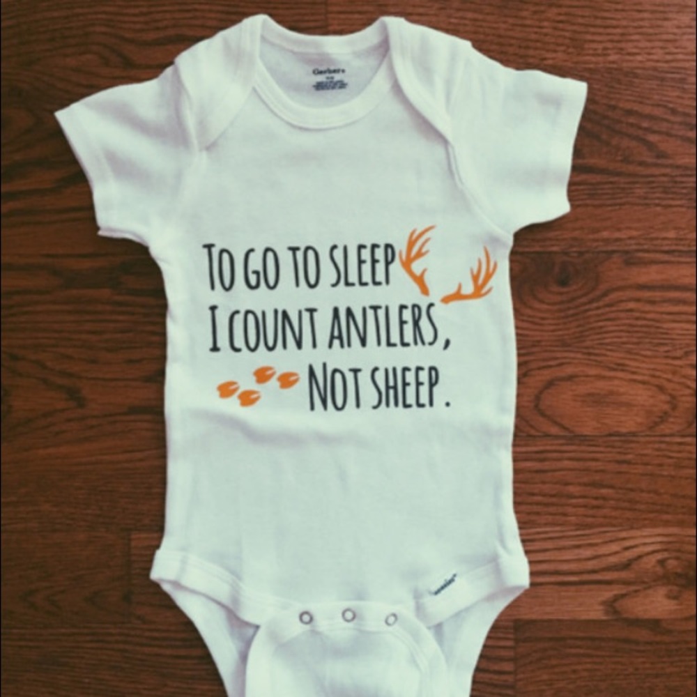 Antlers onesie
