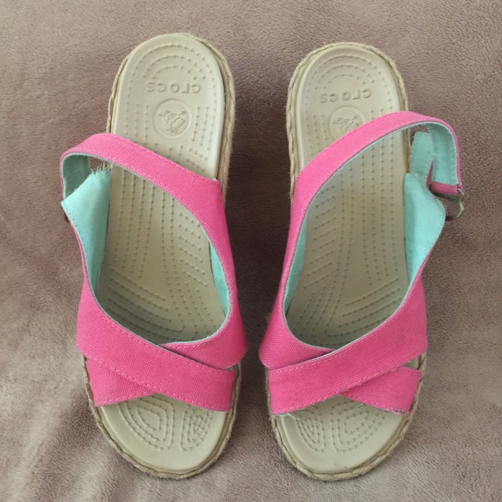 Crocs Wedge 7(W)