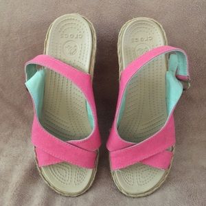 Crocs Wedge 7(W)